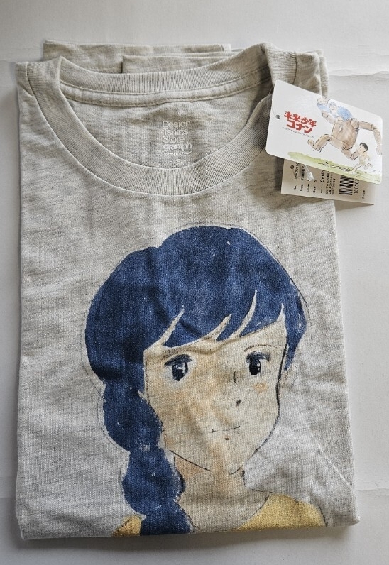 新品】graniph 宮崎駿 未来少年コナン Tシャツ Sサイズ グラニフの落札