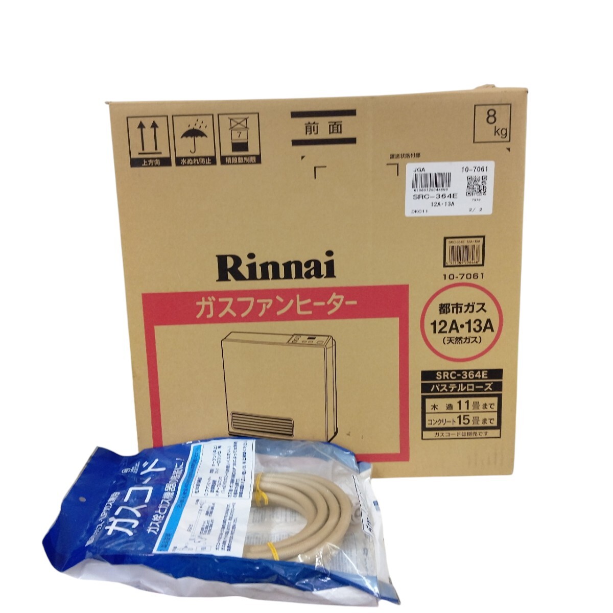 リンナイ 都市ガス ファンヒーター RC-392ACP-1 リンナイ ガスファンヒーター Rinnai 都市ガス - ファンヒーター RC