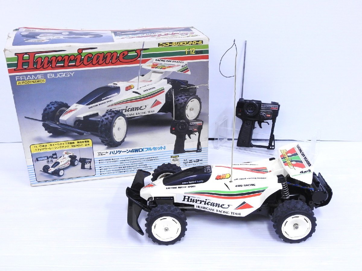 ニッコー 1/14 ラジオコントロール ラジコン タイフーン レッド