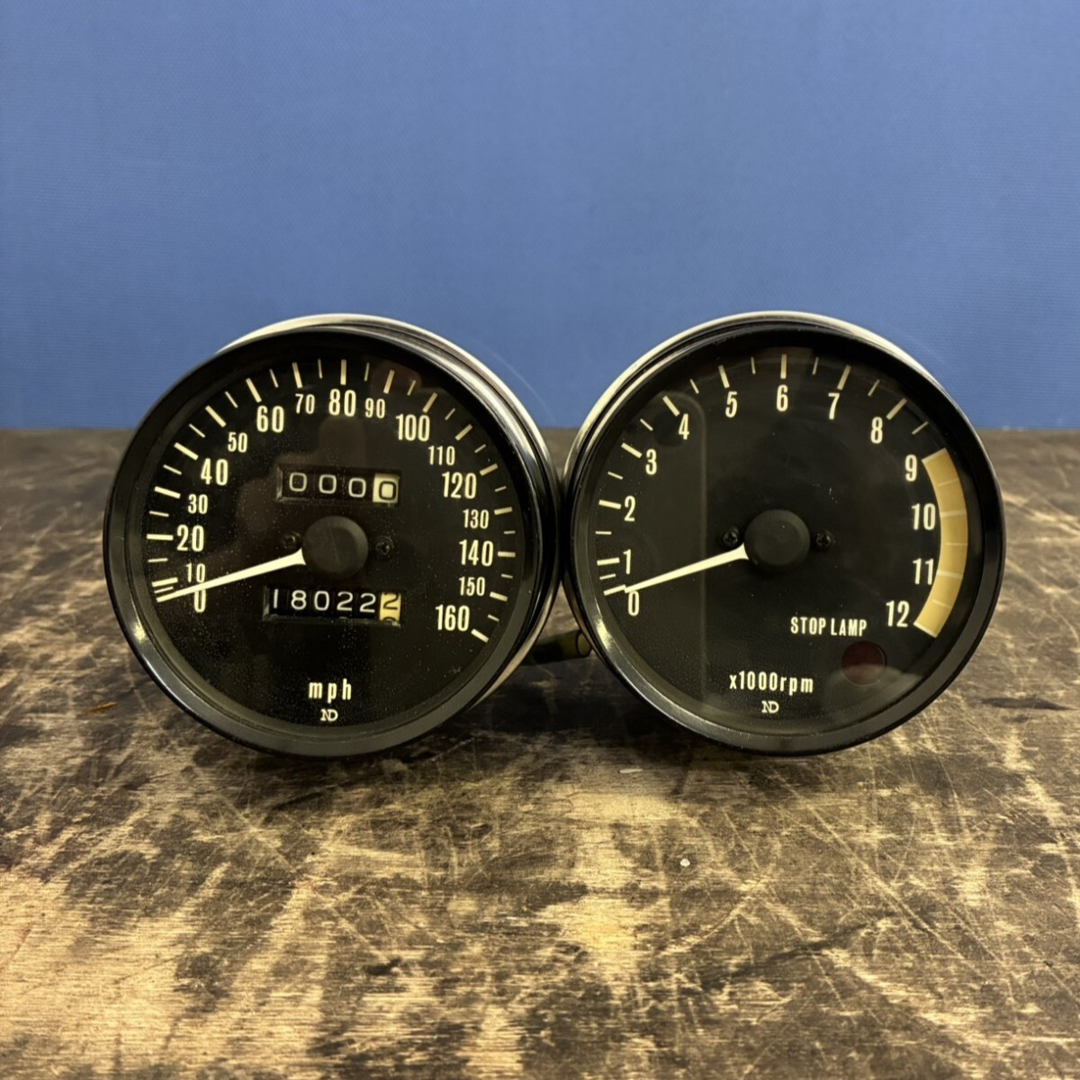 Z1000Mk2 カワサキ純正 メーターセット 240㎞ スピードメーター タコ