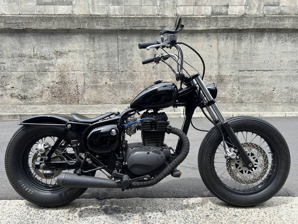 Yahoo!オークション チョッパー 「tr250 チョッパー」(オートバイ車体