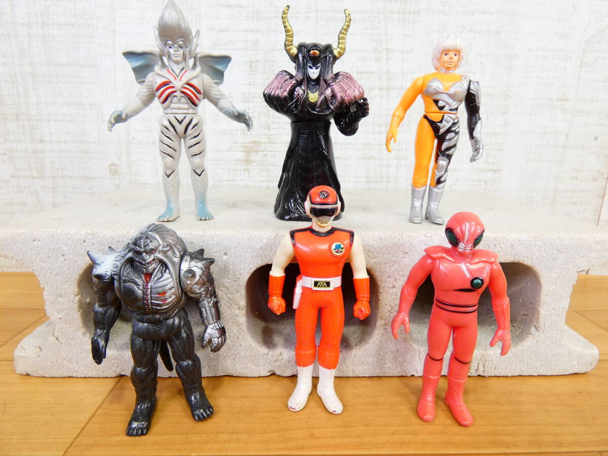 中古】レー・ガルス ソフビ人形【 1986年 当時物 】 スーツアクター
