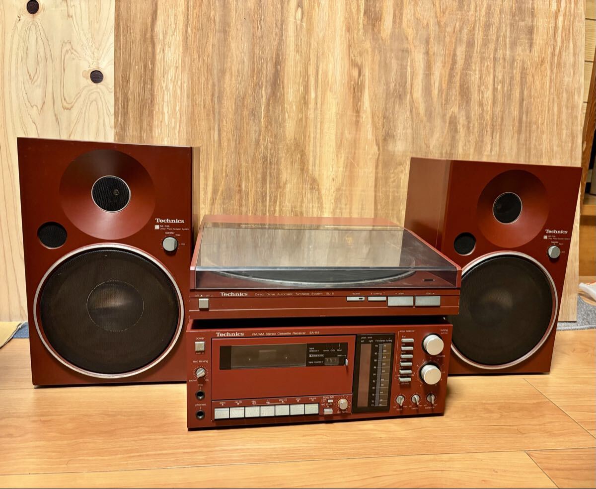 Technics テクニクス システムコンポ SB-CD850ペアスピーカー SH-E70A