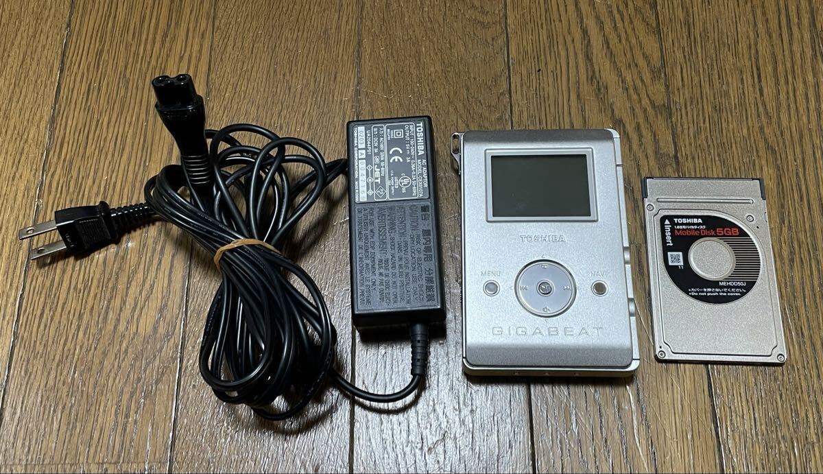 ジャンク 美品 初代 TOSHIBA 東芝 GIGABEAT ギガビート MEG-50JS