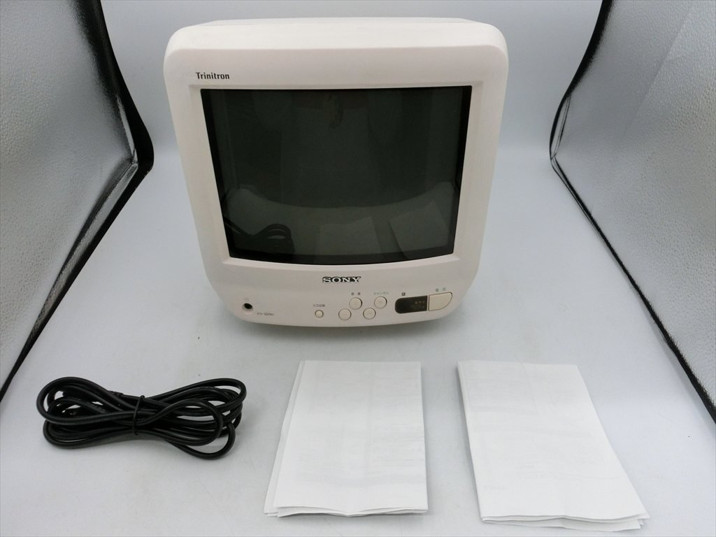 SONY KV-10PR1 97年製 10インチ ソニー ブラウン管テレビ 外部機器より