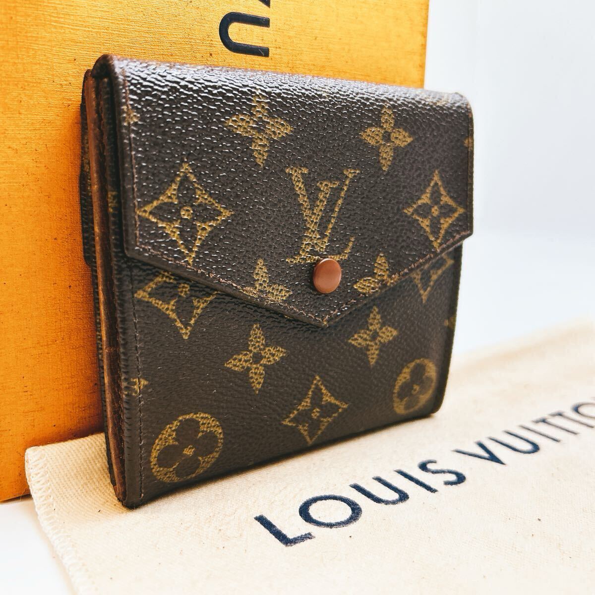 極美品】ルイヴィトン LOUIS VITTON モノグラム ポルトモネビエ