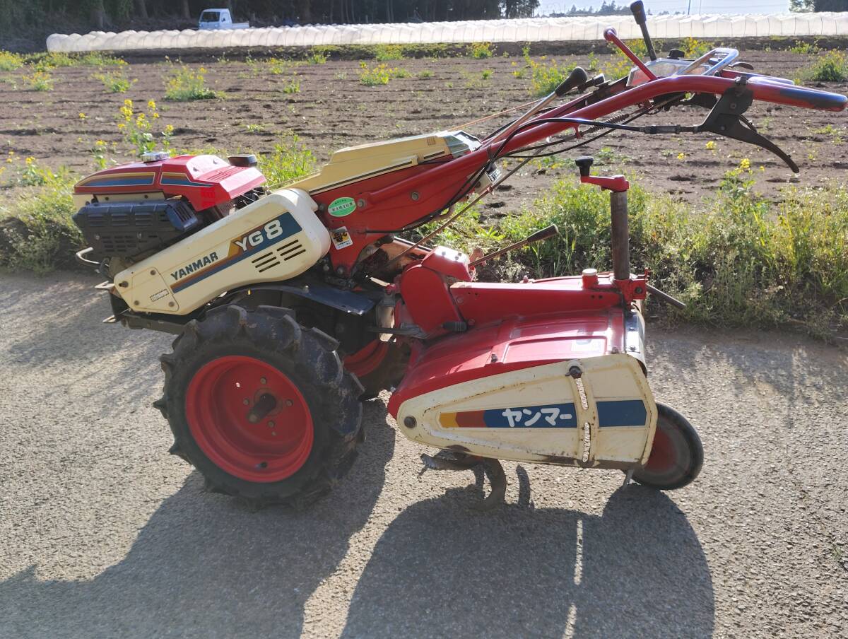 YANMAR ヤンマー MK5 耕運機 GA140 エンジン搭載 最大4.8馬力 耕うん機 