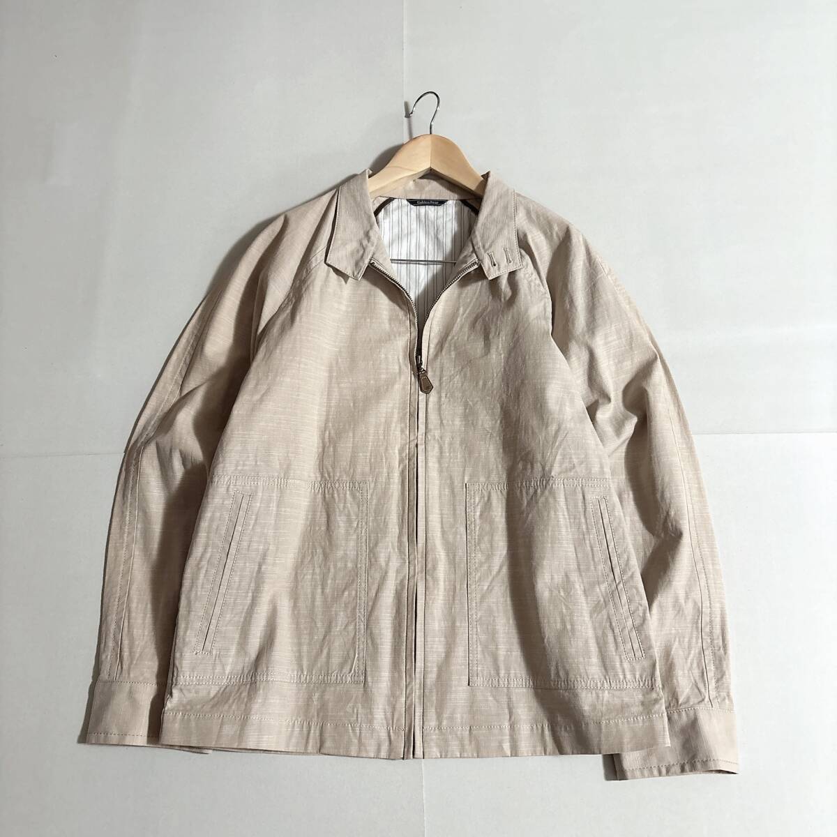 ユニクロ スイングトップ ネイビー L ラグランスリーブ / ジャケット 