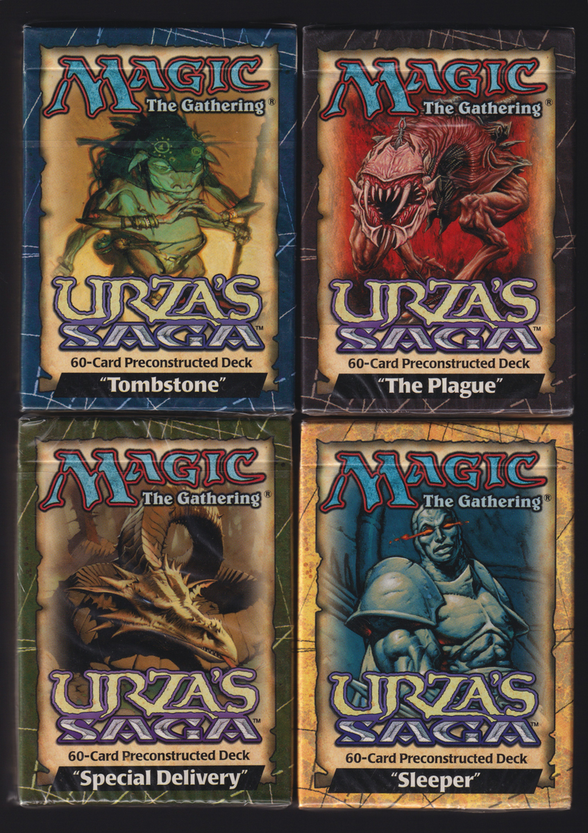 新品】MTG 第7版【日本語版】構築済みテーマデッキ5種セット☆新品未