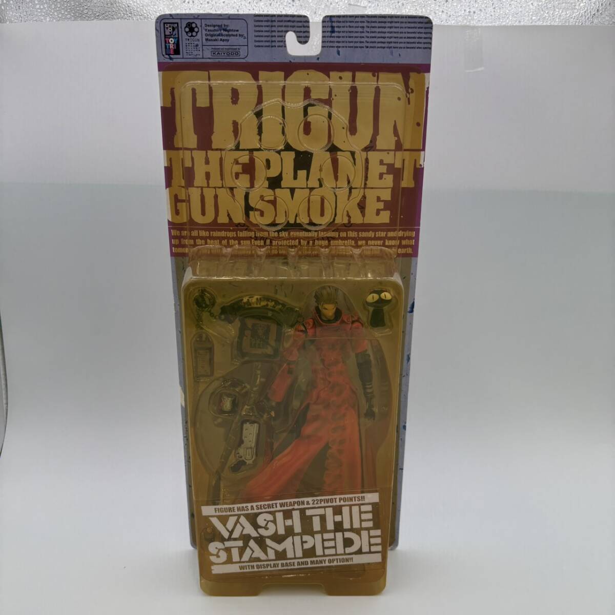 新品】内藤泰弘の世界展 缶バッジ トライガン trigun ヴァッシュ