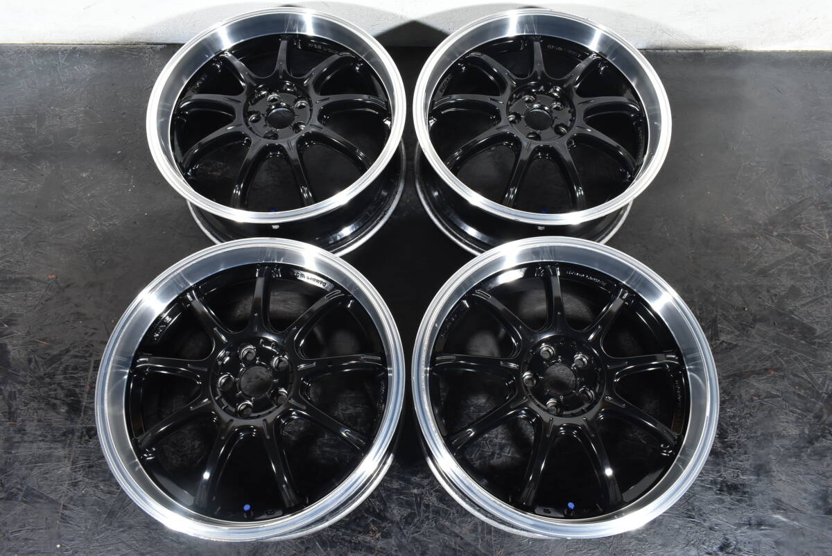 レイズ軽量 グラムライツ57 ゲイナー 18×8.5J ＋45 PCD114.3 5穴