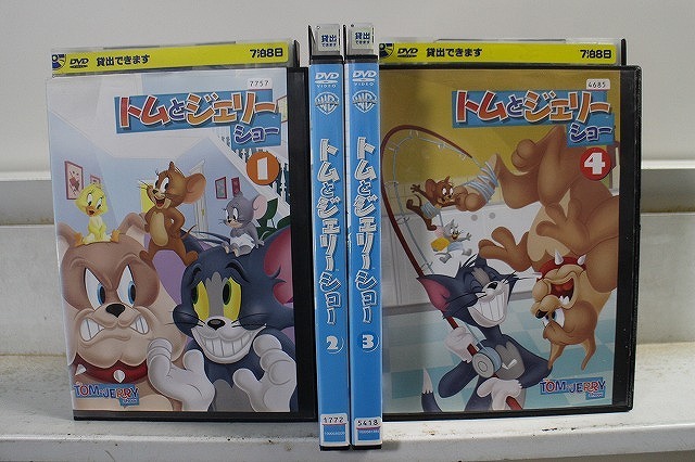 やや傷や汚れあり】DVD もっと トムとジェリーショー ネコとネズミの大