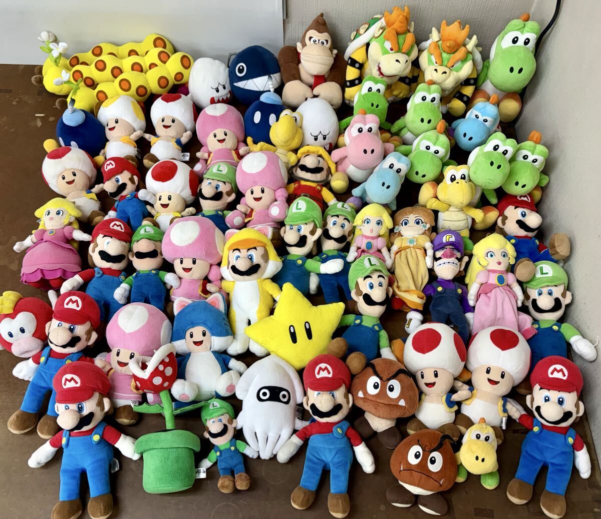 スーパーマリオ ☆ マリオパーティー ヨッシー ぬいぐるみ S / マリオ