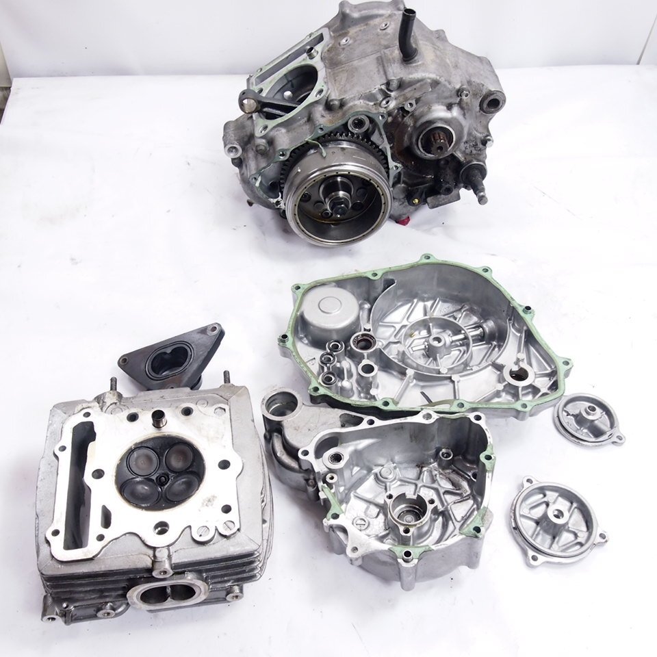 SR400/500 1JR クランクケースカバー クラッチケースカバー 鏡面仕上げ