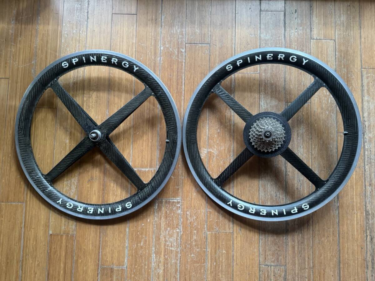 【hide】スピナジー650Cホイールフロント 中古】spinergy スピナジー バトンホイール フロント 650cの落札情報