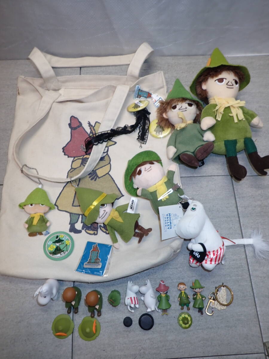 新品】ムーミン☆リトルミイ いたずら考え中＋スナフキン 釣り