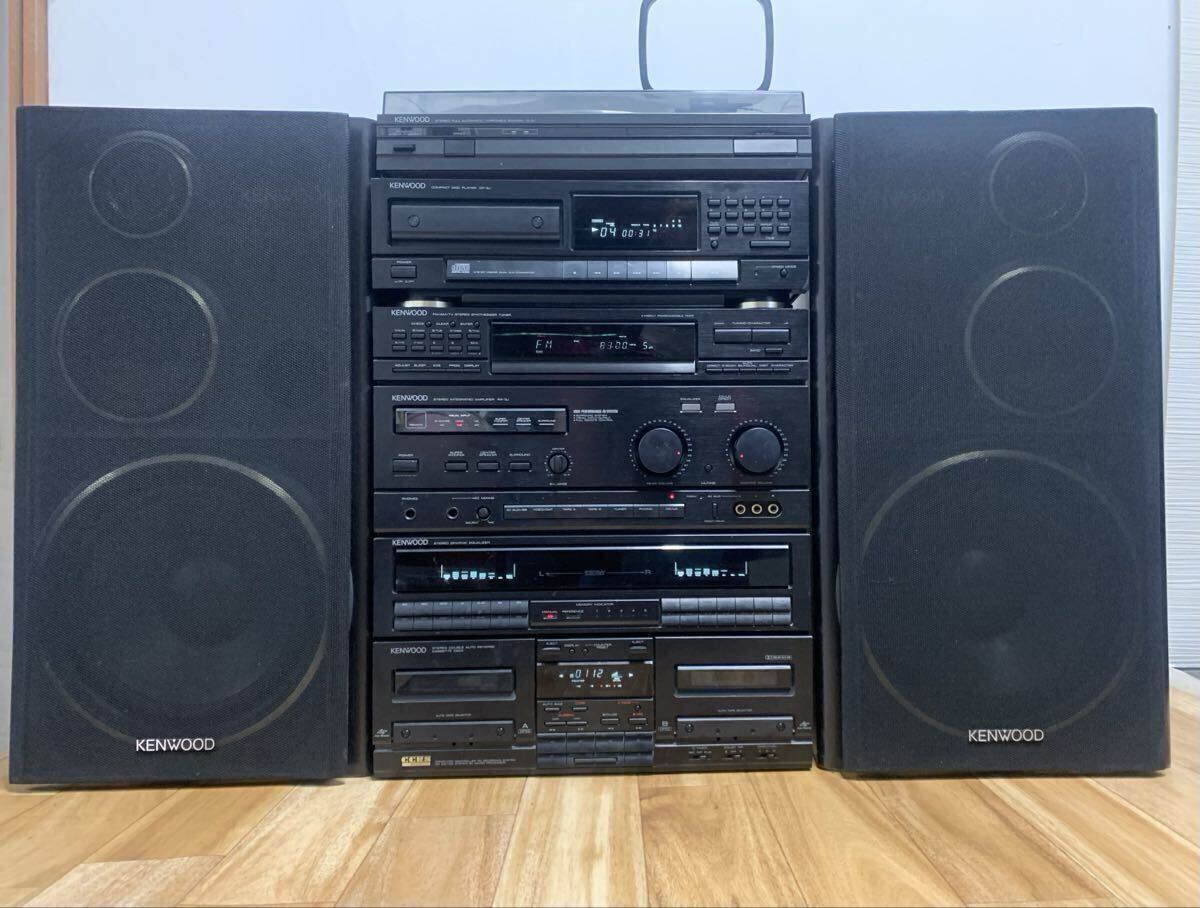 中古】ジャンク A&D LX-5050DU 電話付 CD / Wカセット システムコンポ