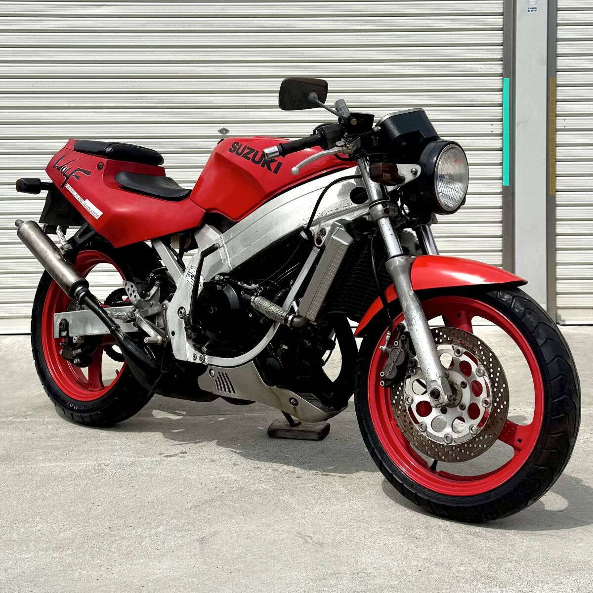 スズキ WOLF250 VJ21A ウルフ250 極低走行 好調美車!! 絶版2スト 検