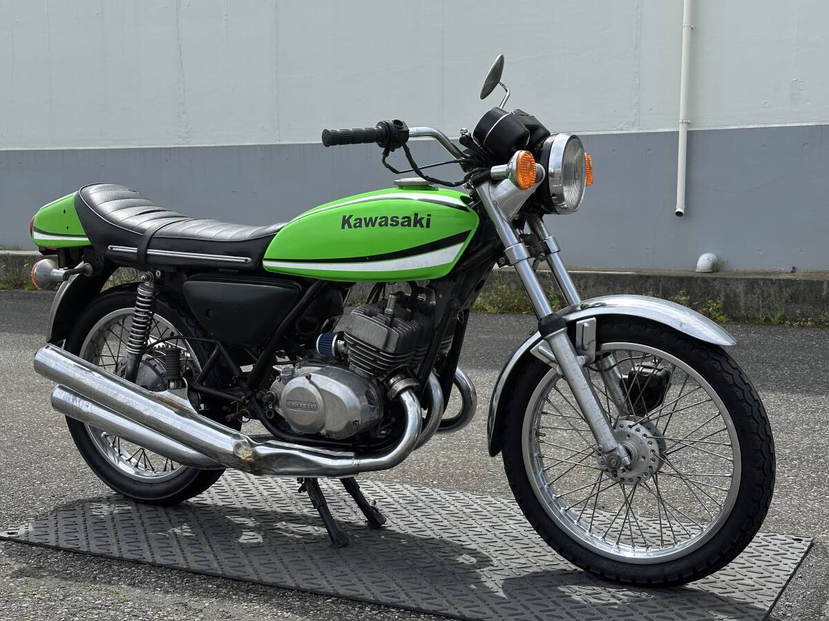 400SS サイドカバー左 純正 当時 カワサキ 250ss マッハ 350ss kh 