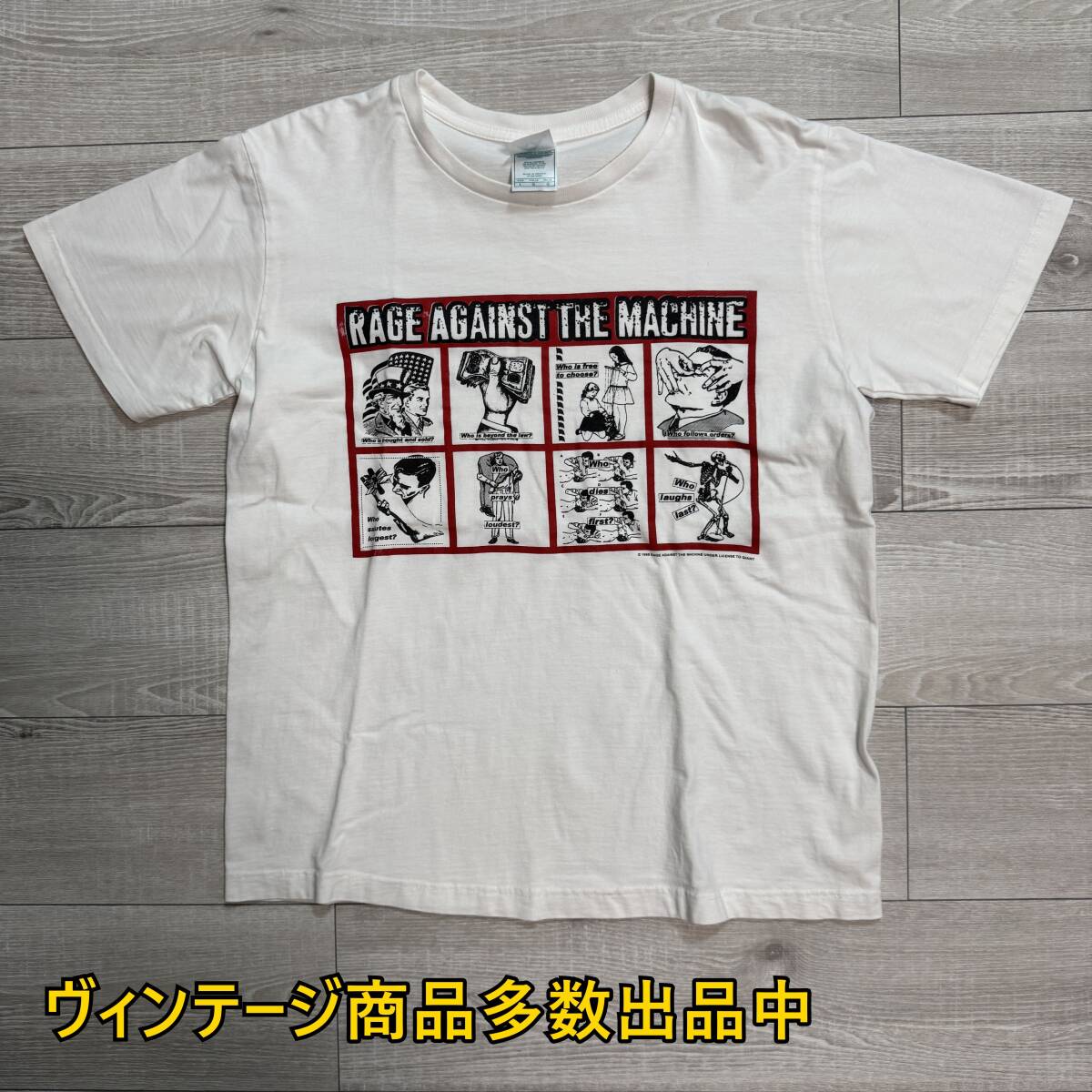 Rage Against The Machine maxellパロディTシャツ S レイジアゲイン 