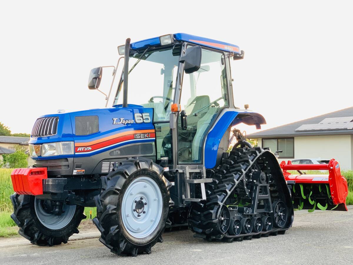 イセキ TK33 キャビン 4WD 水平 逆転 クローラー トラクター エアコン