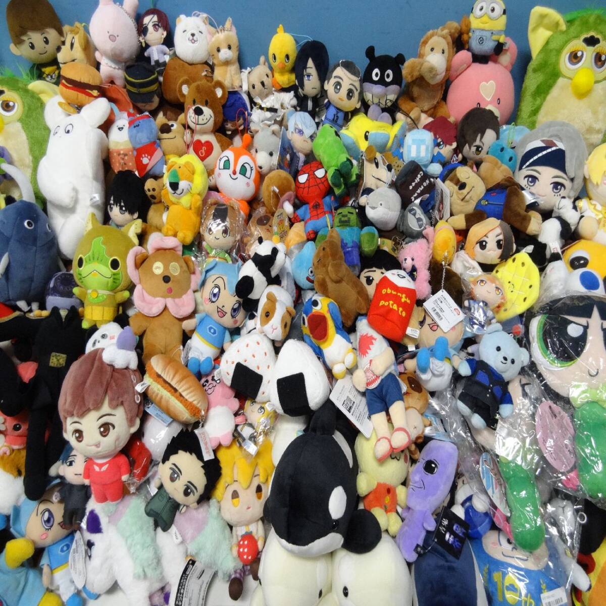 中古】アンパンマン スタンダード ぬいぐるみ Ver.6 ロールパンナ 