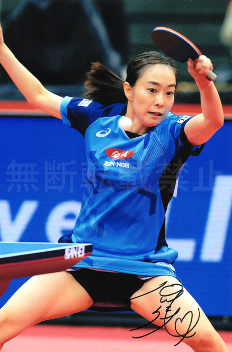 新品】石川佳純 直筆サインフォト/写真 女子卓球の落札情報詳細