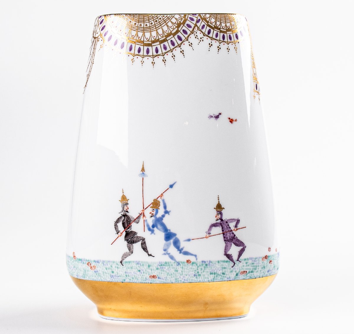 ♪♪☆格安！希少！☆Meissen マイセン 陶板画 プラーク ドンキホーテ
