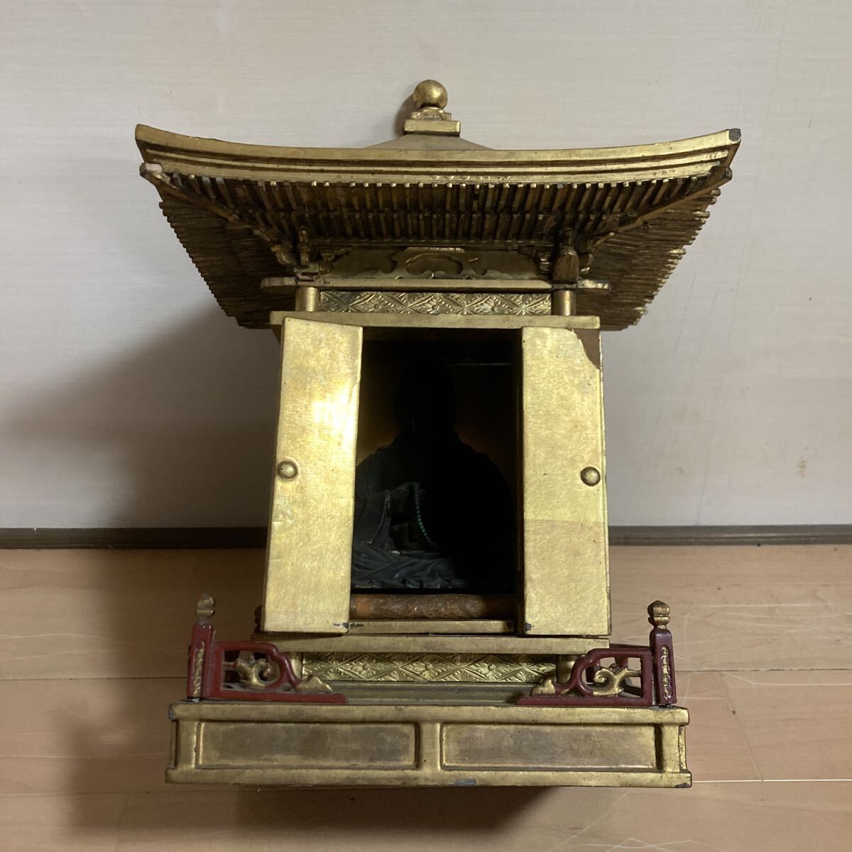 李朝木彫古面 在銘あり 李朝時代時期 お面 朝鮮高麗中国 仏教美術李朝