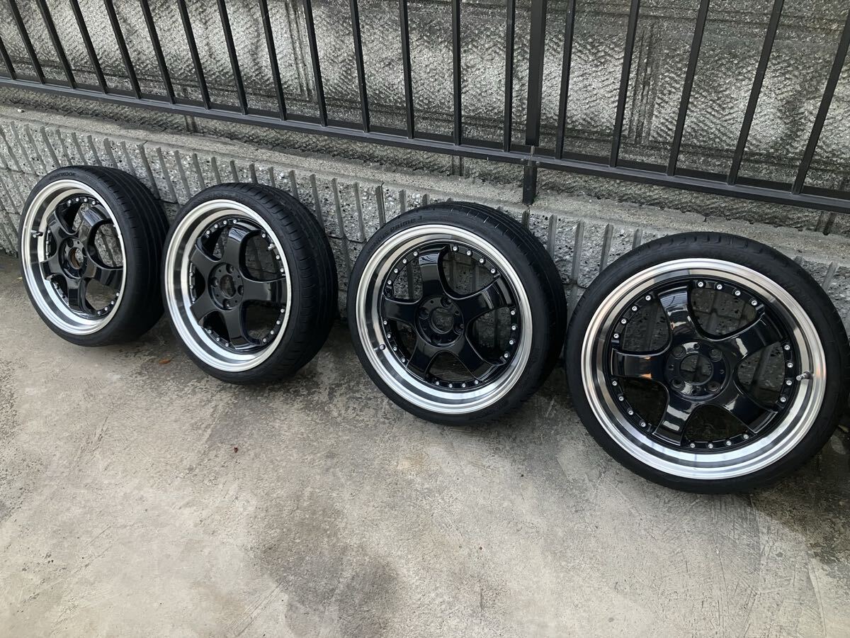 新古品 軽用 ステルスレーシング K35 16インチ 5.5J＋43 2本 6J＋45 2 