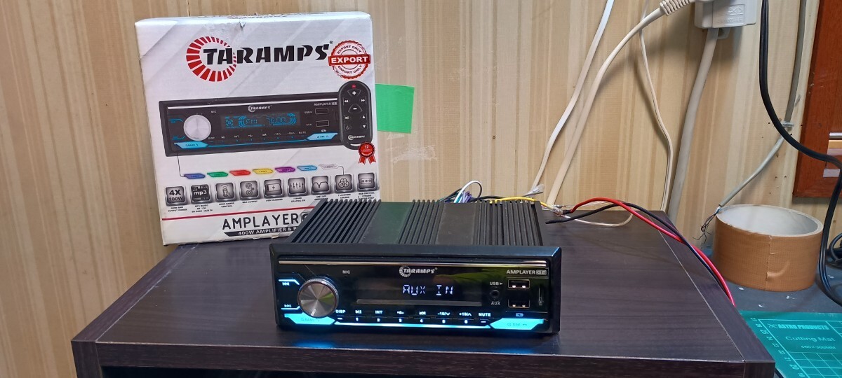 新品】TARAMPS タランプス MD8000.1 クローム 外向き オーディオの落札 