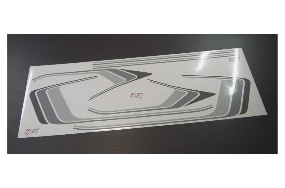 ゼファー400用 復刻E4風 外装用ラインステッカー 純正タンク＆純正