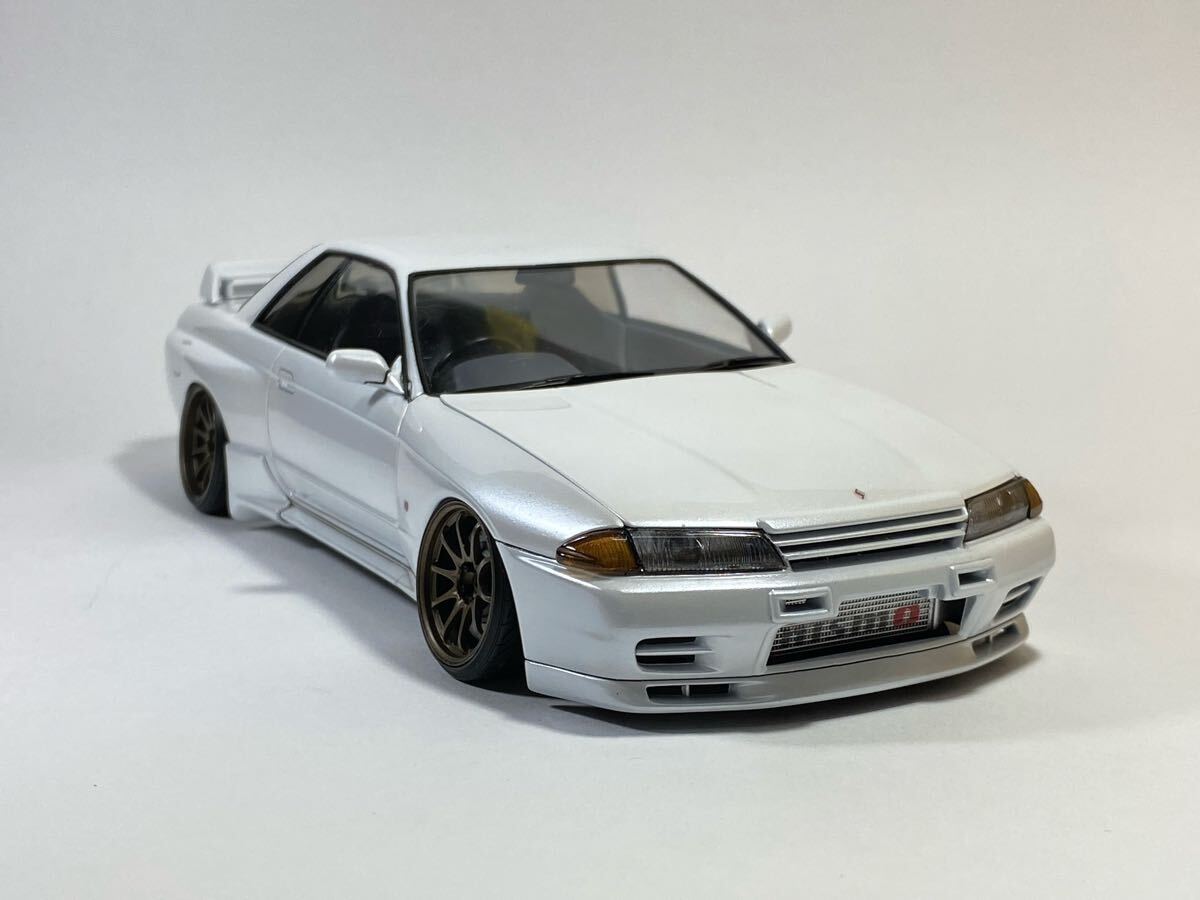 プラモデル完成品】タミヤ 1/24 ニッサン スカイライン GT-R R32 