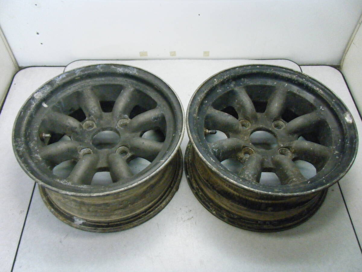 ワタナベ Aタイプ14-7J 185-60-14付 2本の落札情報詳細 - Yahoo