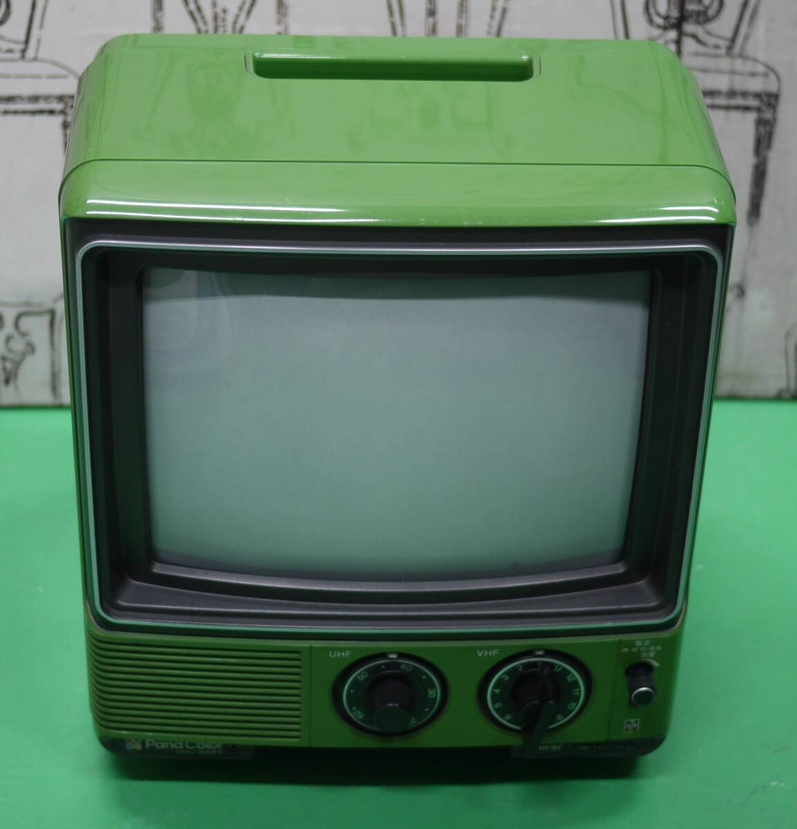 ブラウン管テレビ パナカラー ナショナルカラーテレビTH18-E56（N