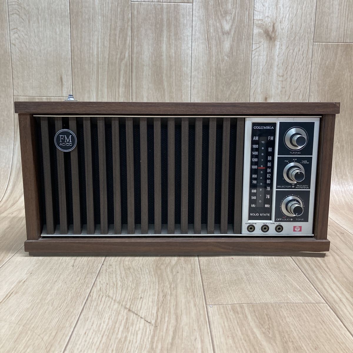 AE045s○引取限定○日本コロムビア テレビ ブラウン管 16K2 昭和レトロ