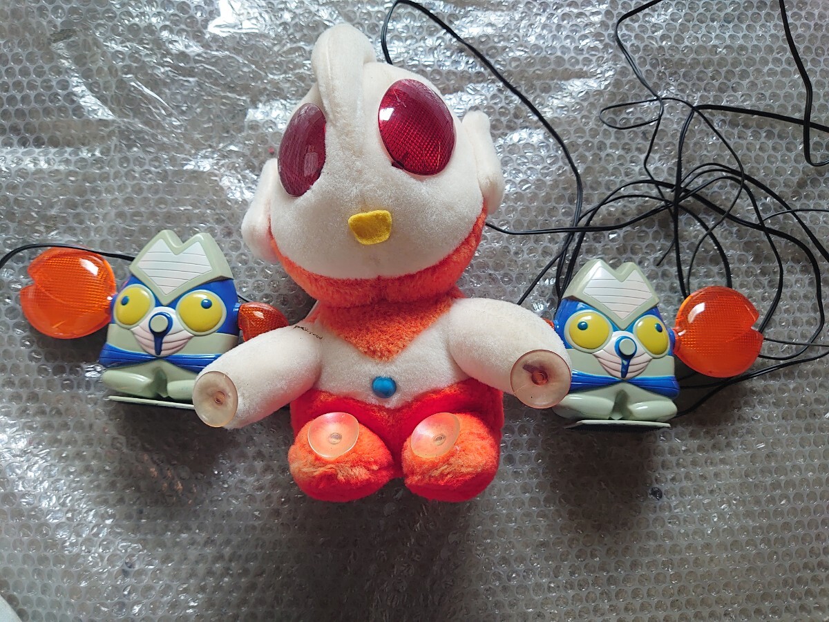 80's バルタン星人ウインカー（左右） 吸盤式＝リヤガラス／スタンド