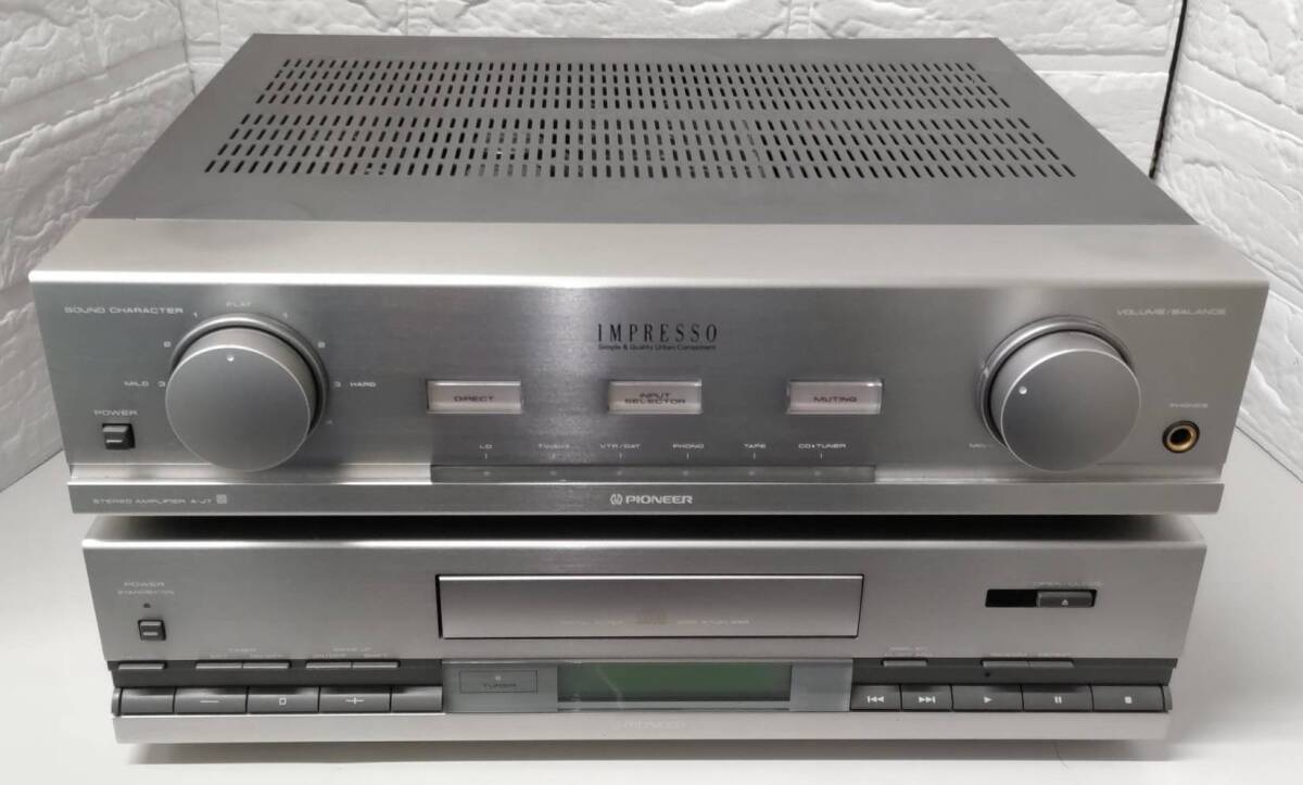 PIONEER パイオニア システムコンポ IMPRESSO A-J7/FD-J7/T-J7/S-J7-Q