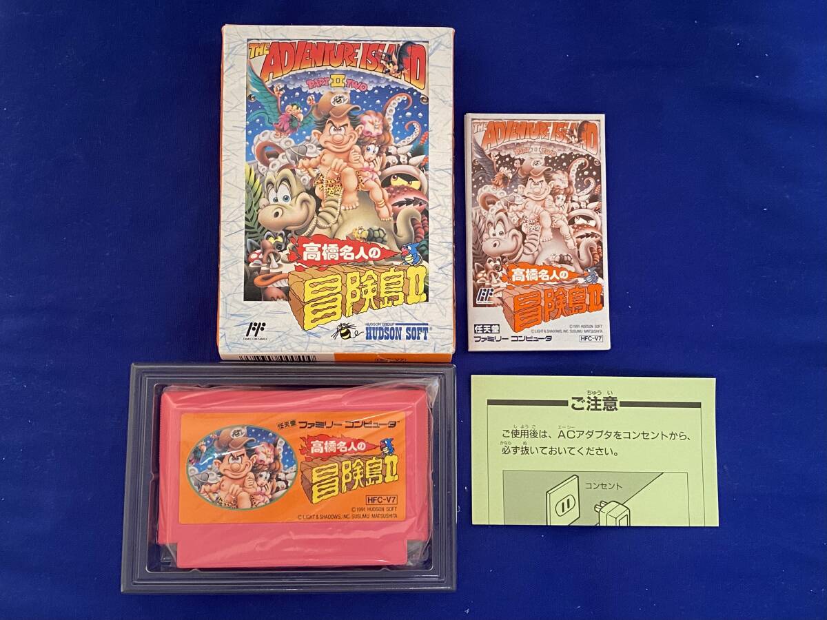 初版 帯付 高橋名人の冒険島 ティナを救い出せ! ファミコン冒険ゲーム