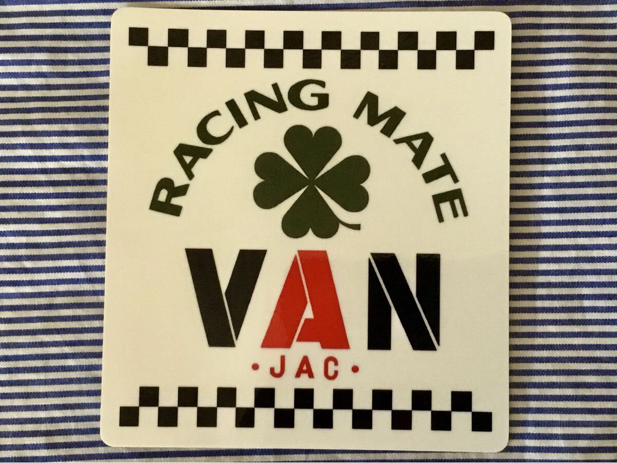 レーシングメイト VAN JAC ステッカー 日本GP優勝記念？ ステッカー