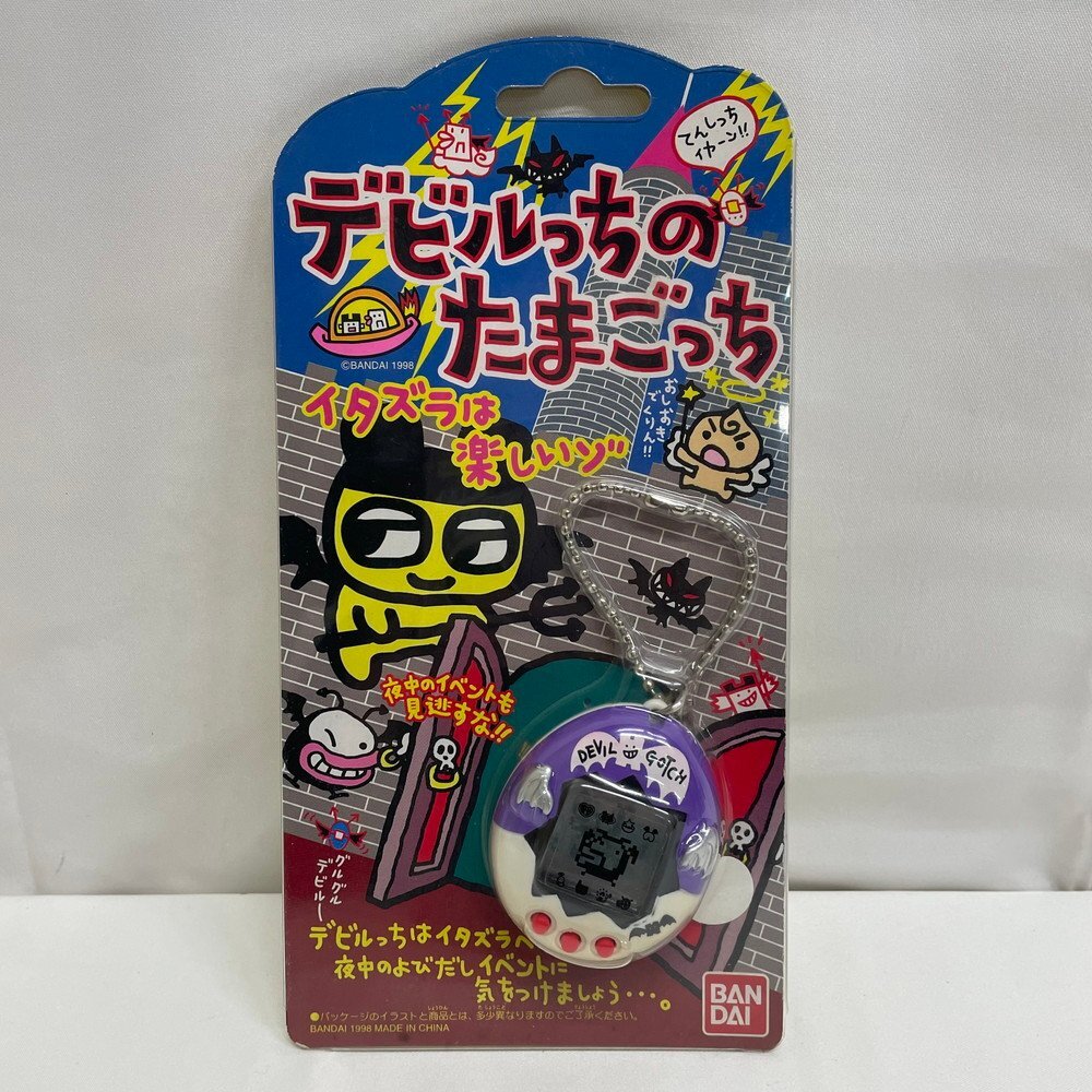 中古】作動・機能OK！たまごっちiDL たまごっち 紫色（パープル）の