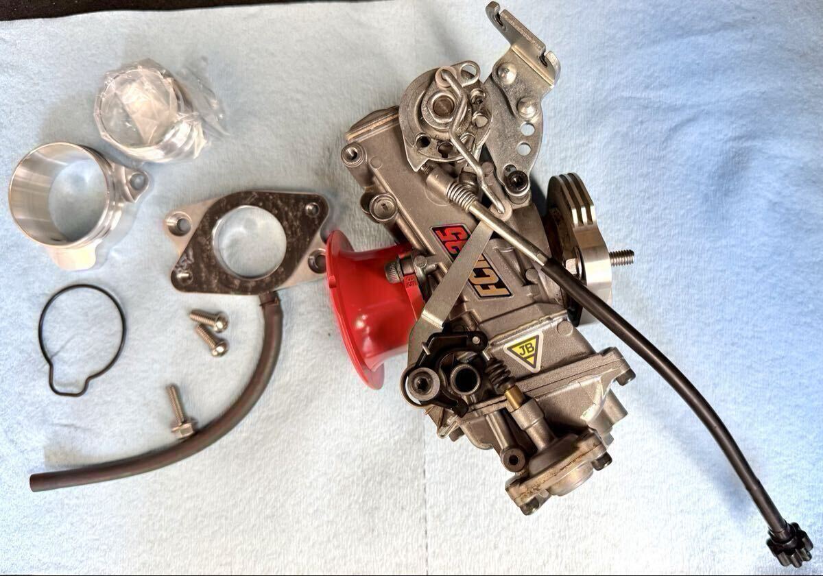 中古】DENI PZ22 キャブレター、武川 ノーマルヘッド用マニホールド 