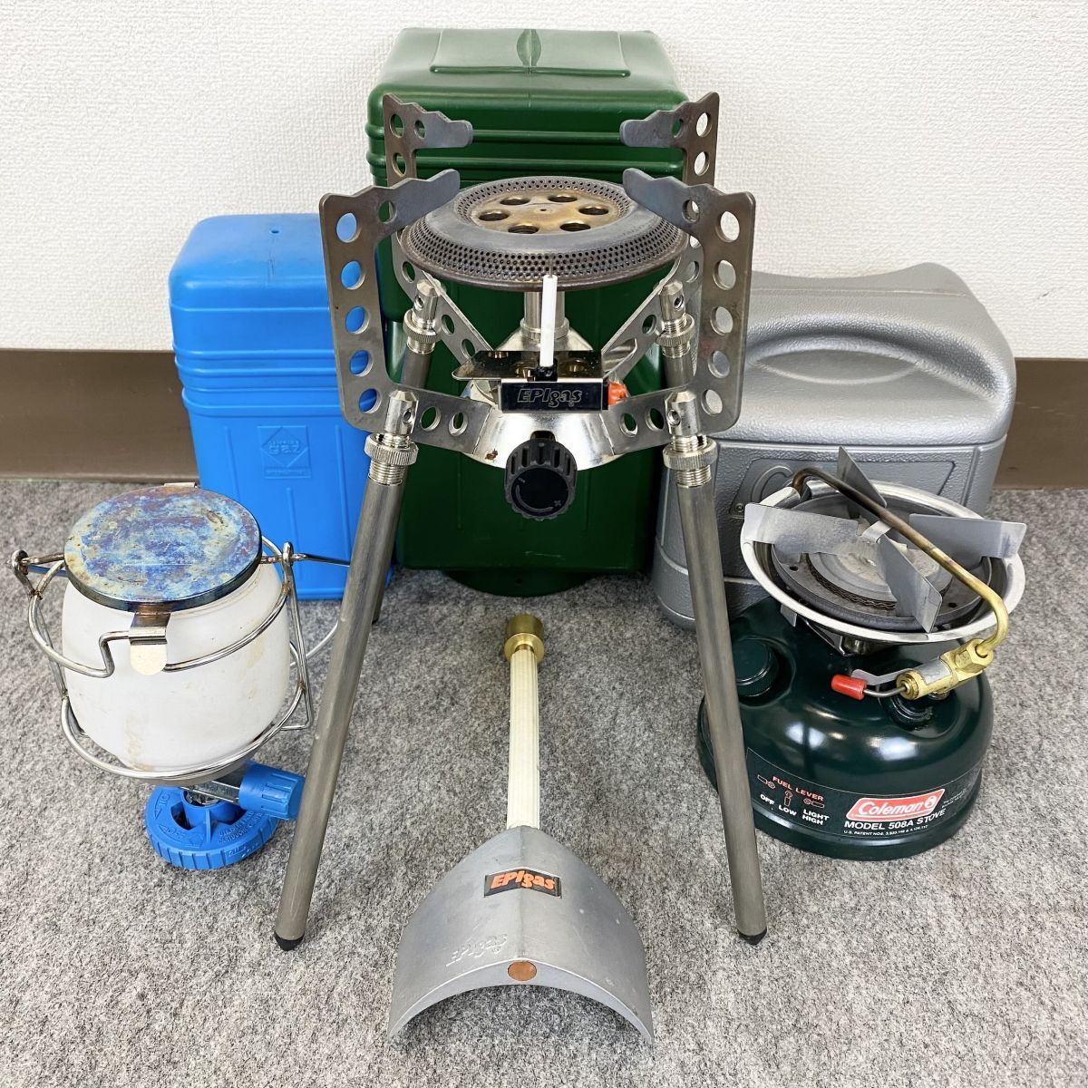 中古】超激レア？ キャンピングガス 触媒燃焼式ストーブ Trek 270の