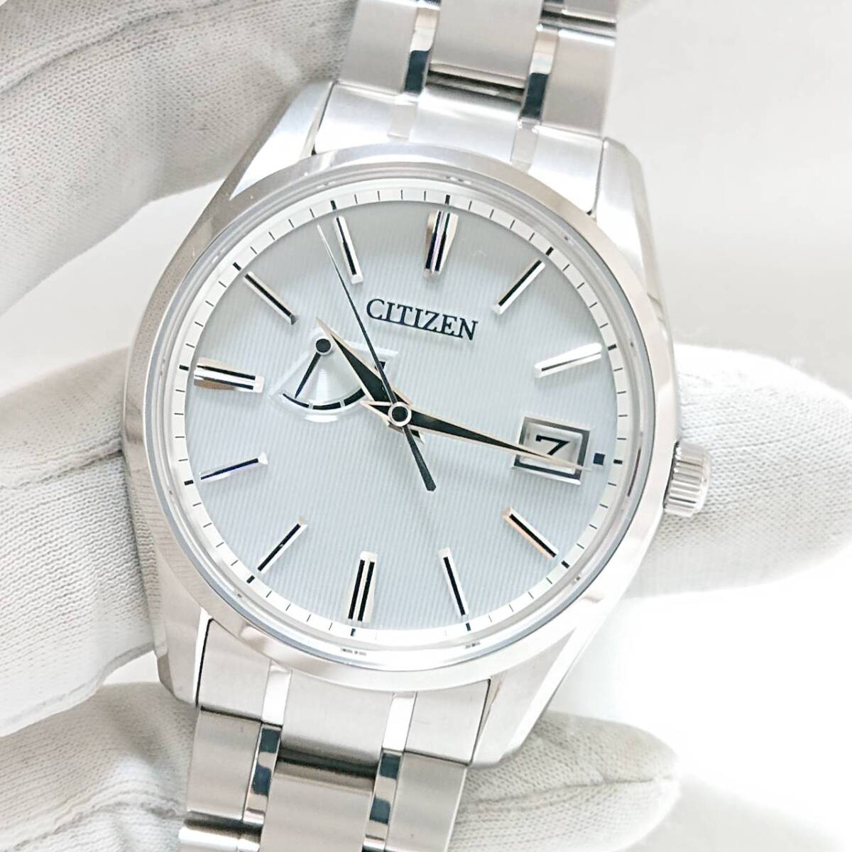 美品】CITIZEN シチズン エクシード H110-T009417 エコドライブ 電波