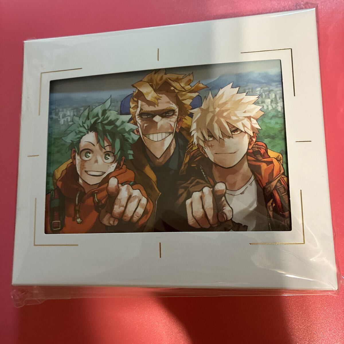 中古】僕のヒーローアカデミア ヒロアカ JF限定 ブロマイド 緑谷 轟 