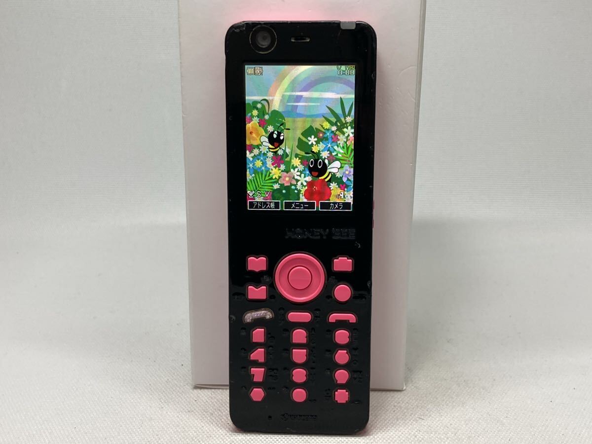 傷や汚れあり】WILLCOM HONEY BEE yellow&green 2台セットウィルコム