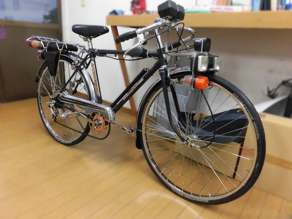 【美品】 フジ ユース 26インチ 昭和 レトロ フラッシャー 発送と引き取り可 中古】富士 フジ サイクル フラッシャー自転車 デコチャリ スーパー