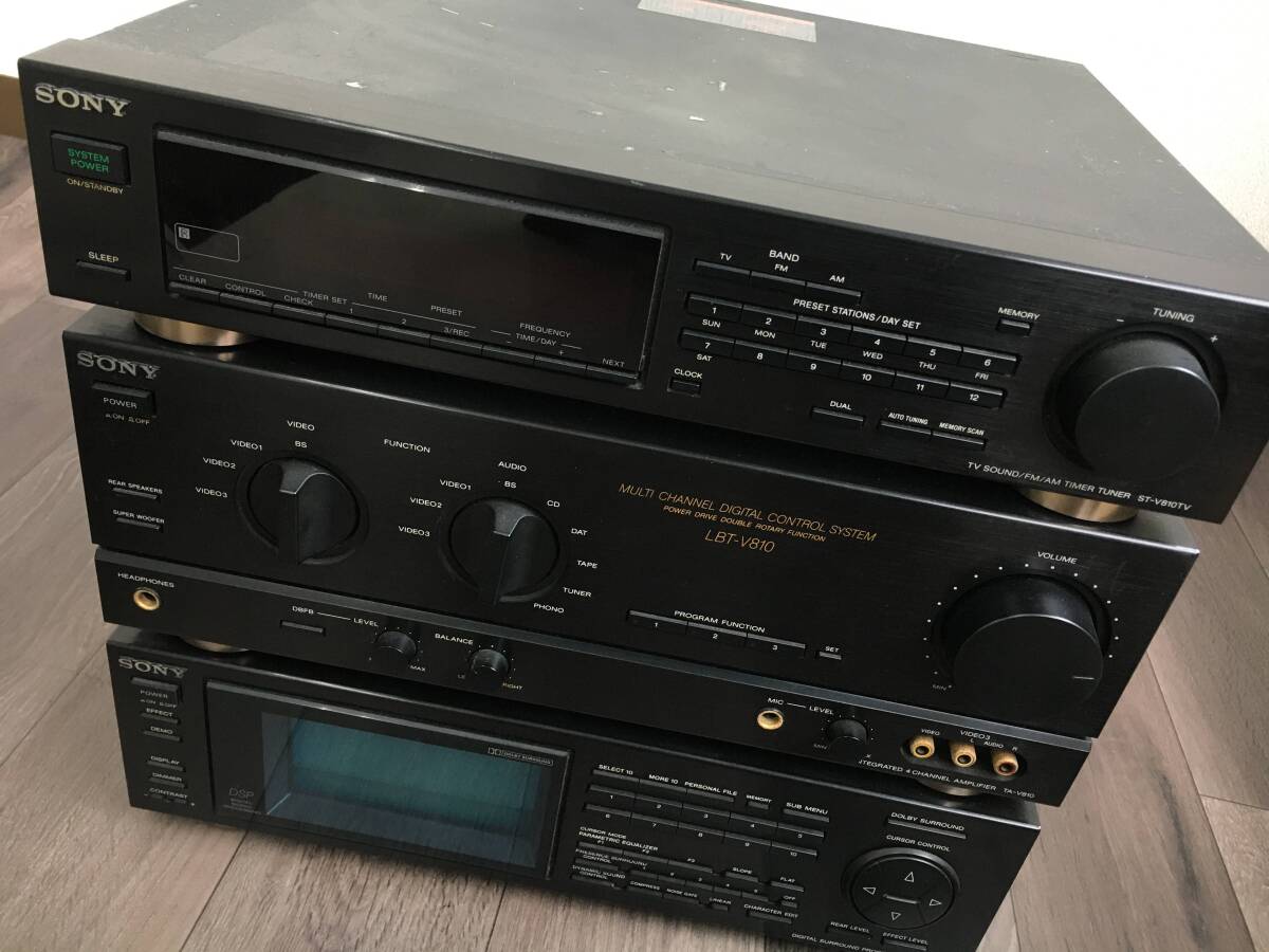 □SONY Liberty DD LBT-V950 システムコンポ リモコン・取扱説明書