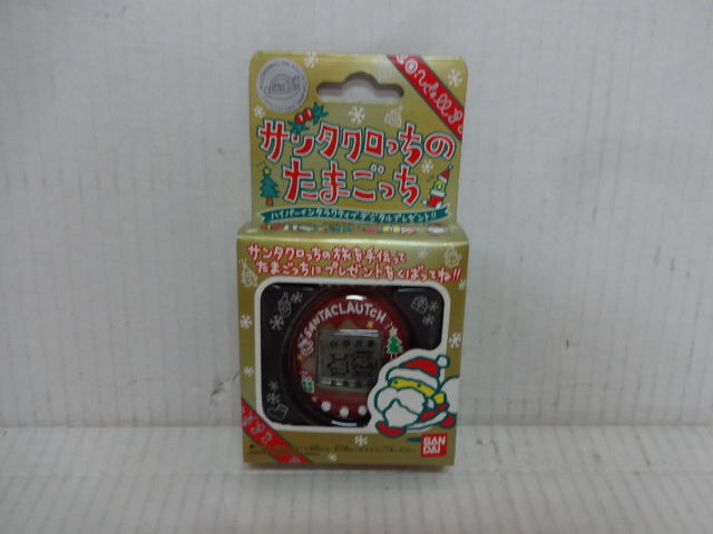 新品】新品! たまごっち クリスマスプラス 赤×緑 サンタクロっちの落札