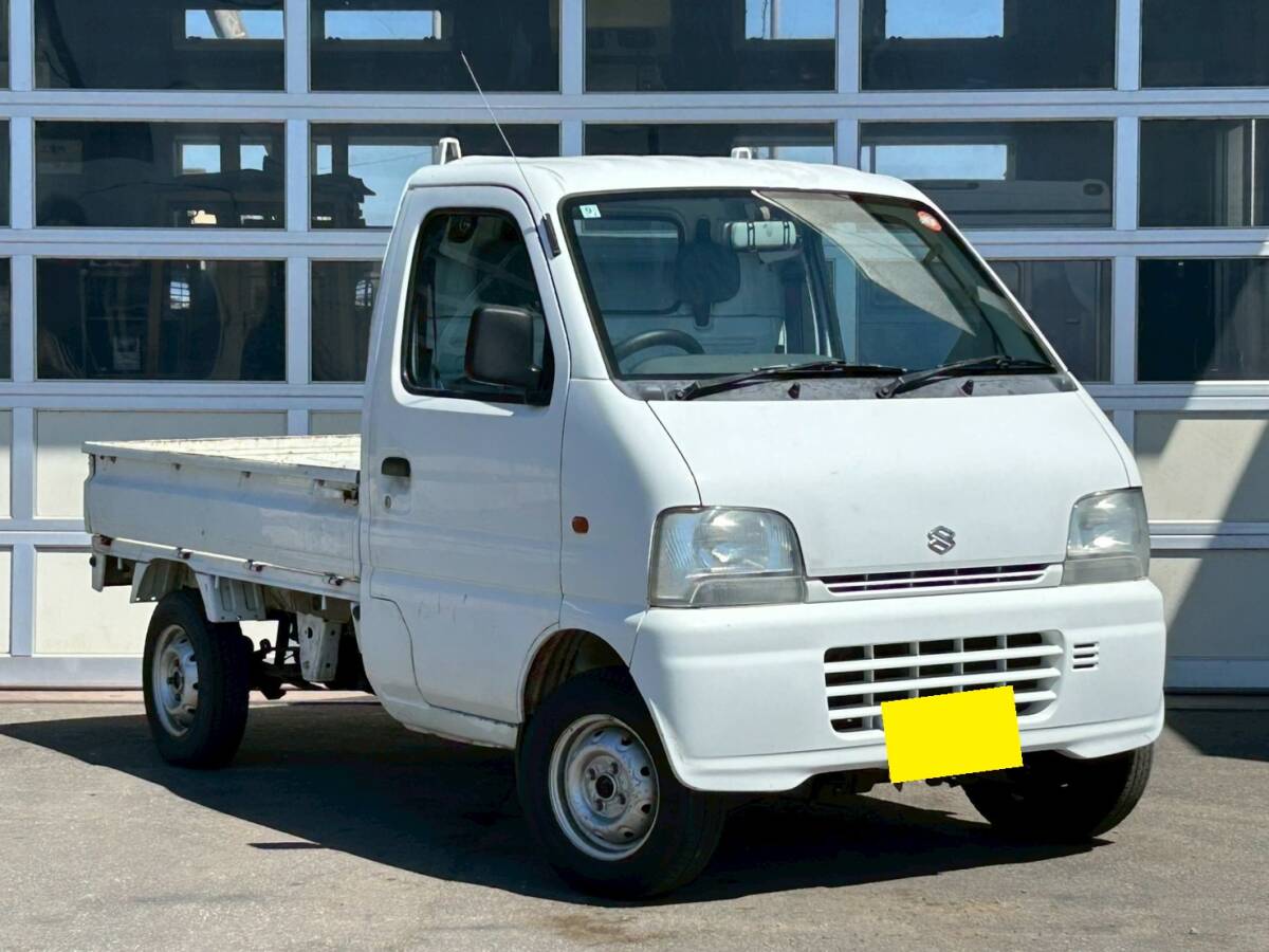 宮城発 H2 スズキ キャリィトラック DB41T KA 三方開 4WD 550cc 4速MT